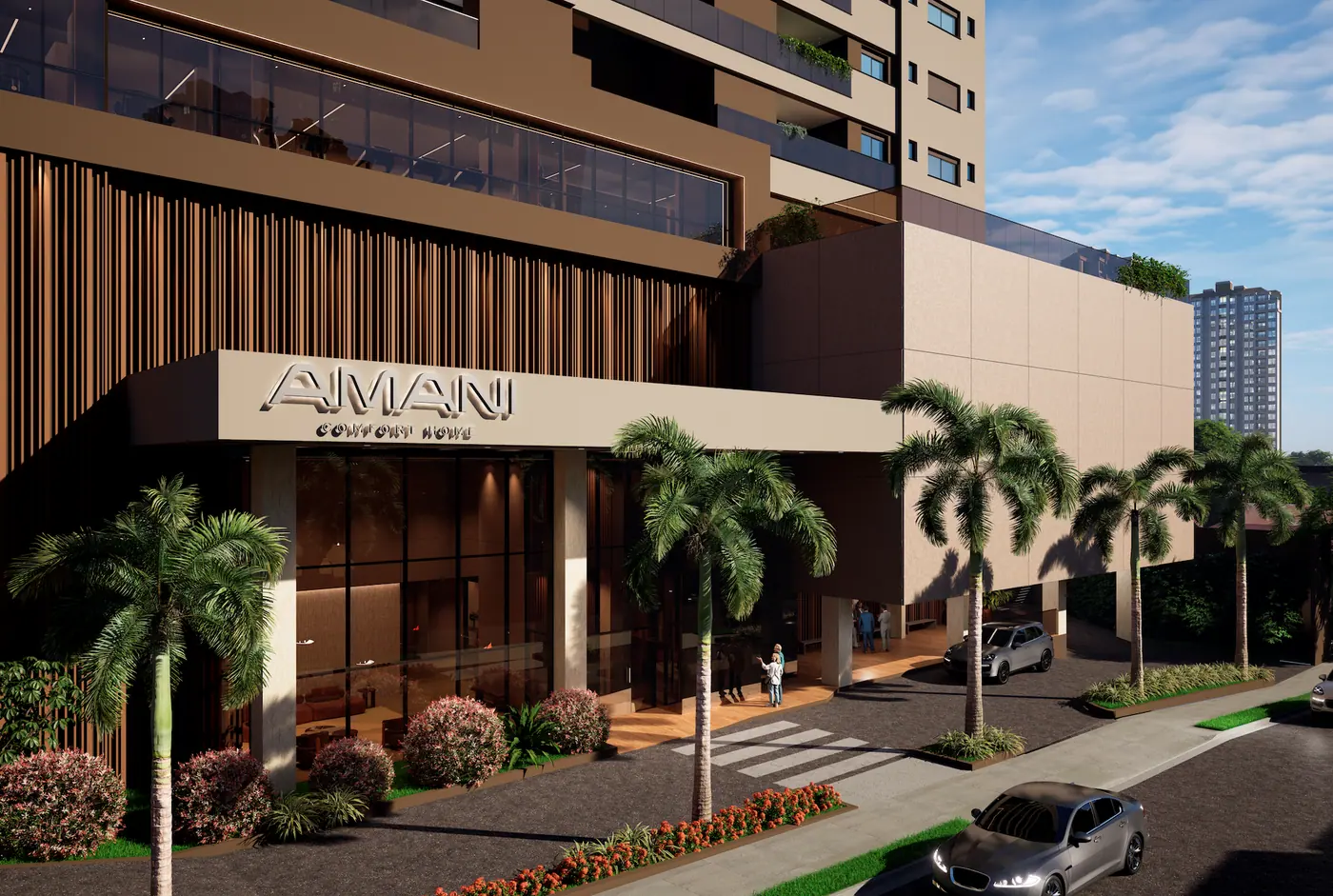 Fachada do Amani Comfort Home
